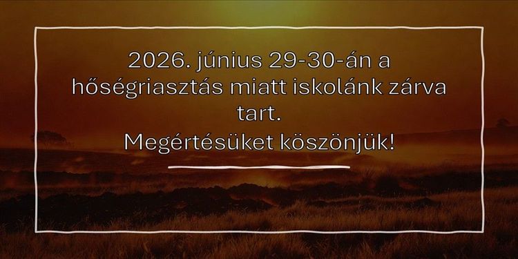 TÁJÉKOZTATÁS